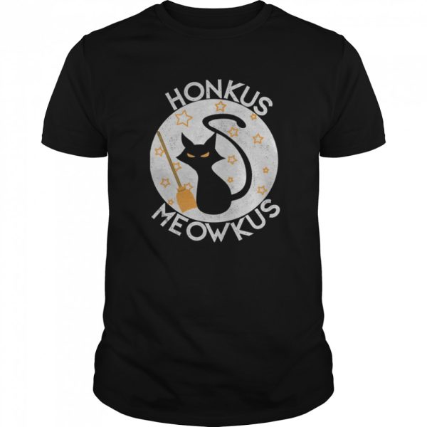 Halloween Funny Honkus Meowkus Cat shirt