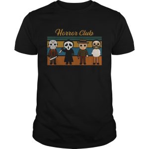 Halloween Horror club Horror character vintage shirt