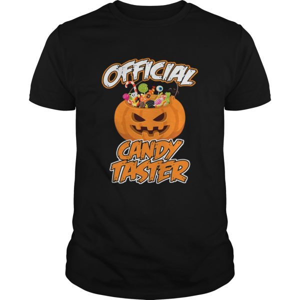 Halloween Hot Official Candy Taster Funny T-Shirt