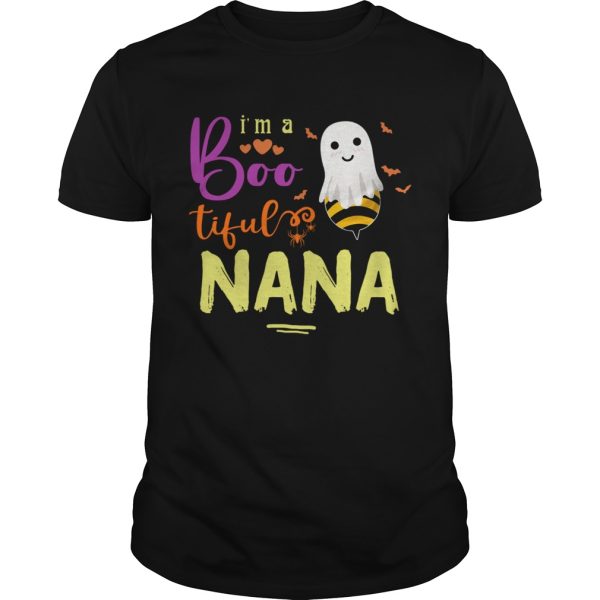 Halloween Im A Boo Tiful Nana T-Shirt