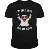 Halloween Im Just Here For The Boos T-Shirt