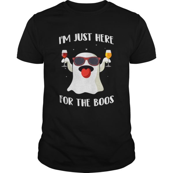 Halloween Im Just Here For The Boos T-Shirt