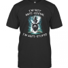 Halloween Jack Skellington I’m Not Anti Social I’m Anti Stupid T-Shirt