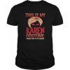 Halloween Karen Costume I Wanna Speak To The Manager shirt