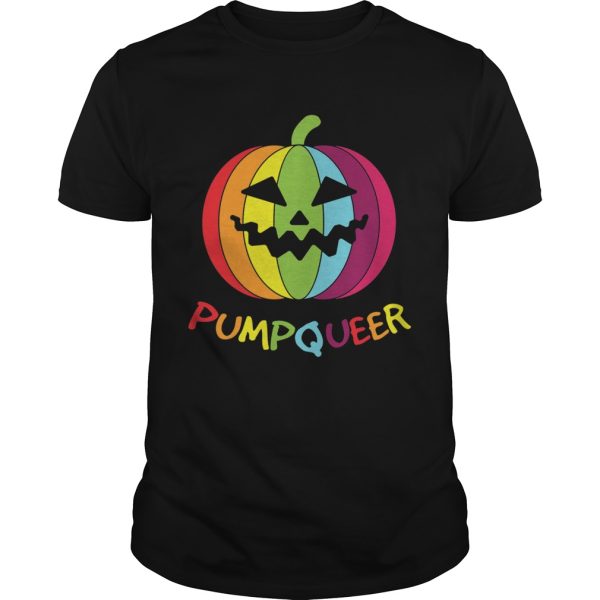 Halloween LGBT Rainbow Pumpkin Apparel shirt