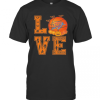 Halloween Love Okc Thunder Basketball T-Shirt