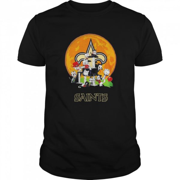 Halloween Nights Horror Characters Chibi Saints shirt