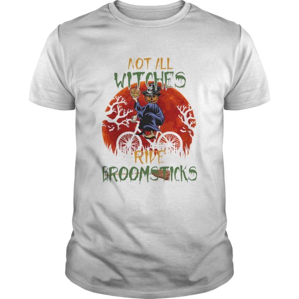 Halloween Not All Witches Ride Broomsticks Vintage shirt