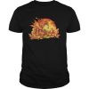 Halloween Pumpkin Dragon Fox Butterflies shirt