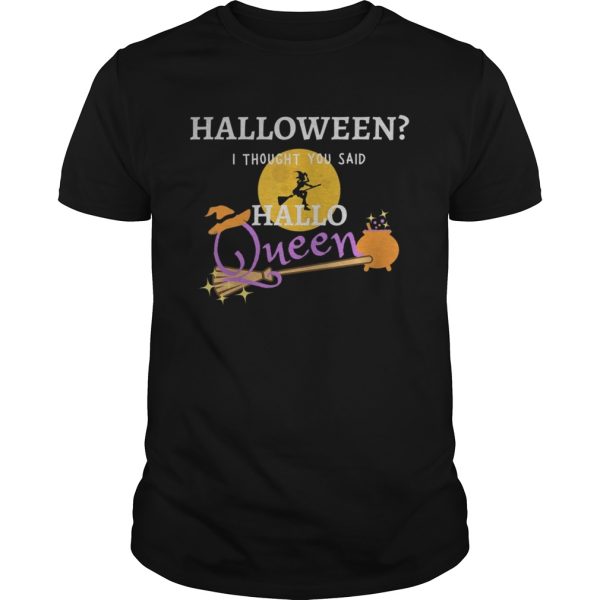 Halloween Queen Flying Witch shirt