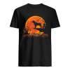 Halloween Rottweiler Dog Moon Costume Gift shirt