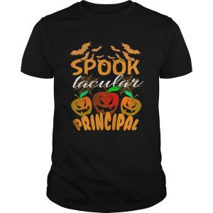 Halloween Spook Tacular Principal Teacher Gift T-Shirt
