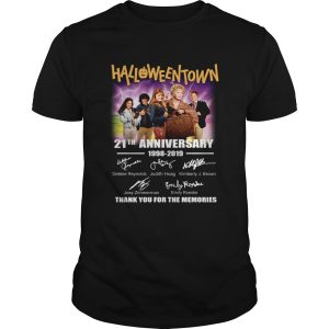 Halloween Town 21th anniversary 1998 2019 thank you for the memories shirt