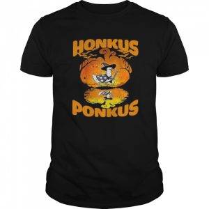 Halloween Witches Duck and Pumkin Cute Honkus Ponkus shirt