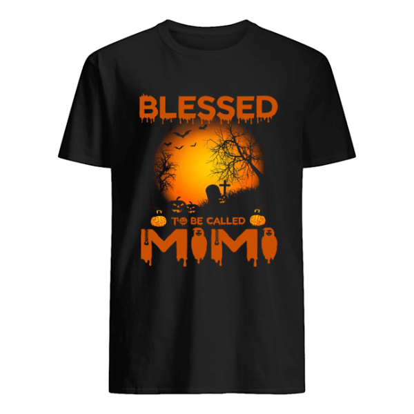 Halloween Women Mom Blessed To Be Called Mimi T-Shirt