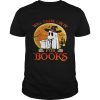 Halloween boos will trade candy for books moon shirt