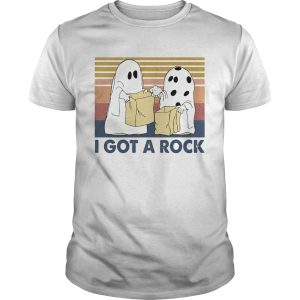 Halloween ghost i got a rock vintage retro shirt
