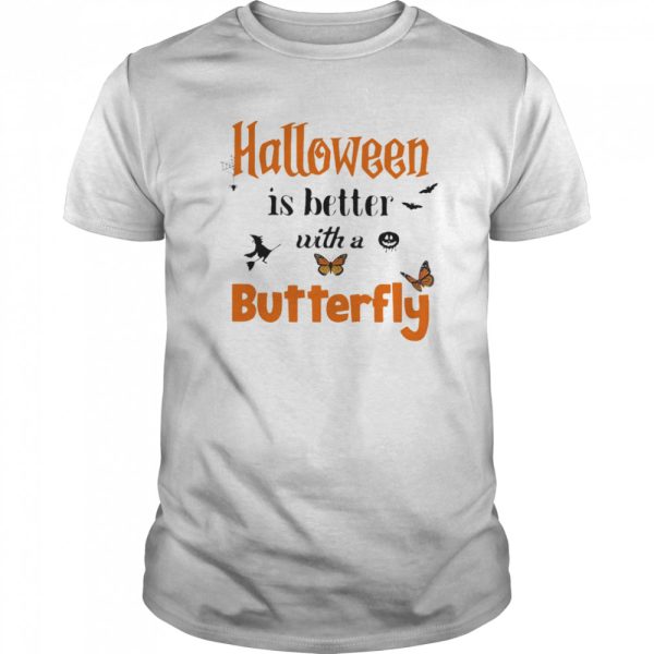 Halloween is better with a butterfly shirt