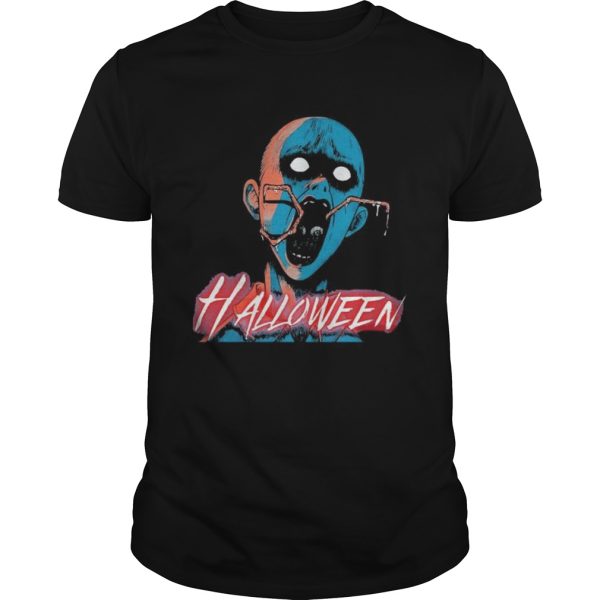 Halloween japan characters cartoon shirt