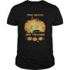 Halloween this witch loves her trucker pumpkins moon shirt