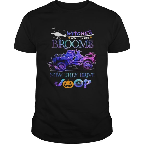 Halloween witches used to ride brooms now they drive pumpkin shirt