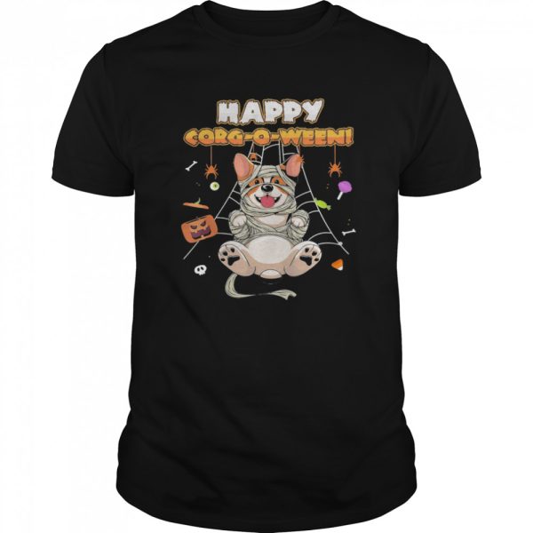 Happy Corgoween Happy Corgi Halloween shirt