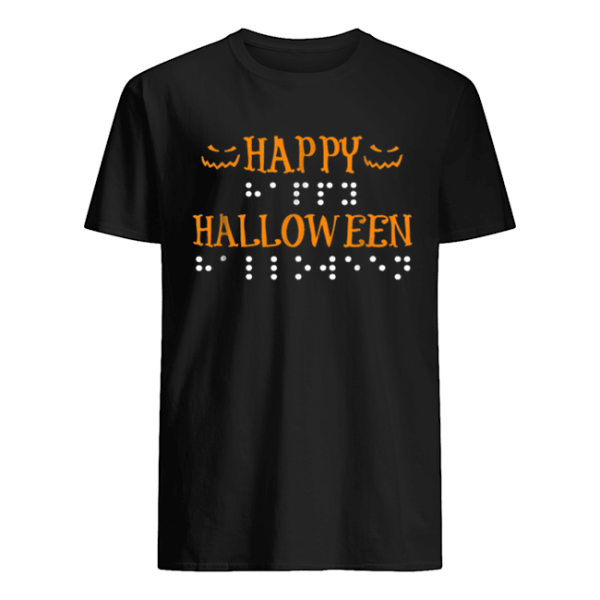 Happy Halloween Braille Dots shirt