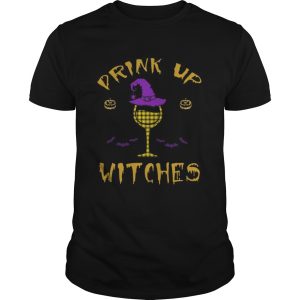 Happy Halloween Drink Up Witches Wine Lover T-Shirt