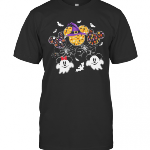 Happy Halloween Mickey Mouse Ghost T-Shirt