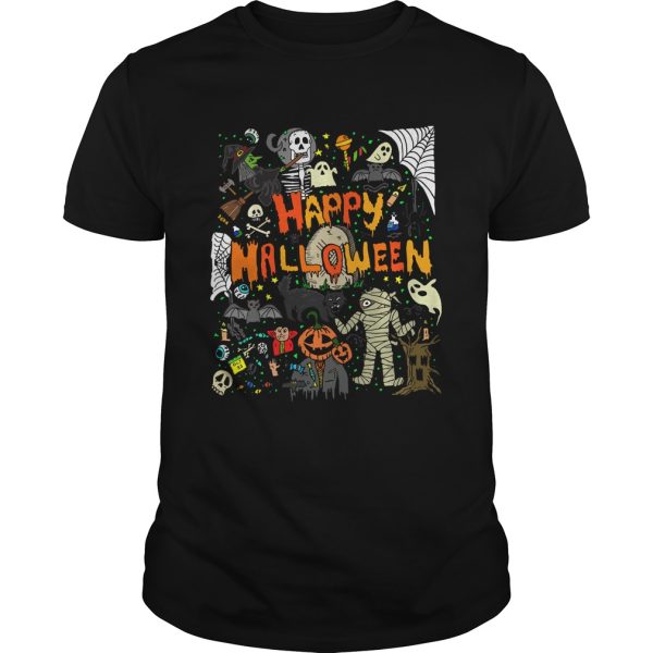 Happy Halloween Scary Retro shirt