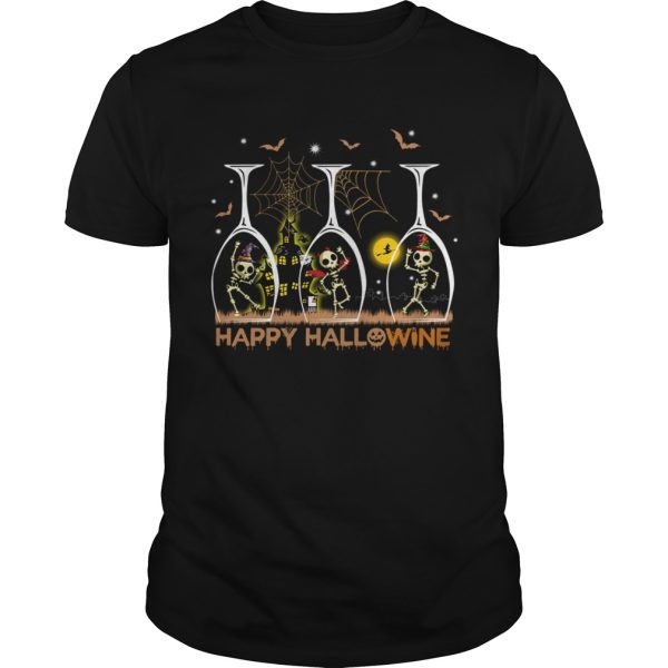 Happy Hallowine Funny Wine Shirt