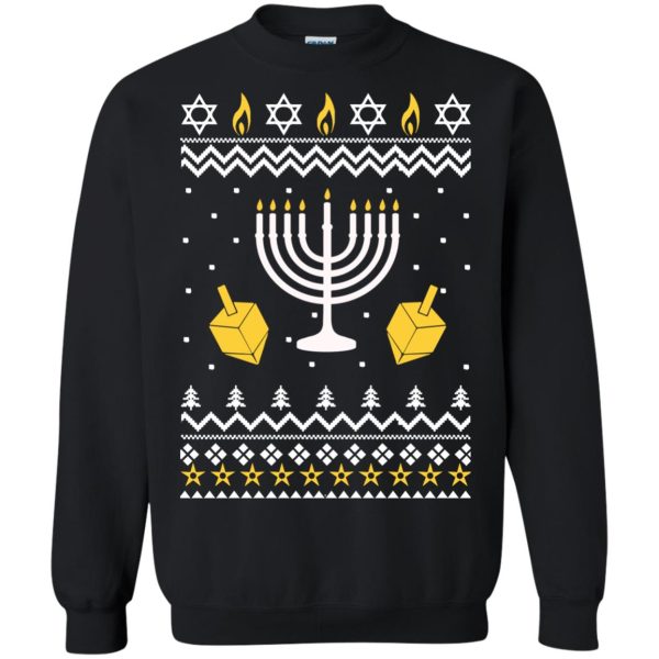 Happy Hanukkah Ugly Christmas Sweater, shirt, hoodie, long sleeve