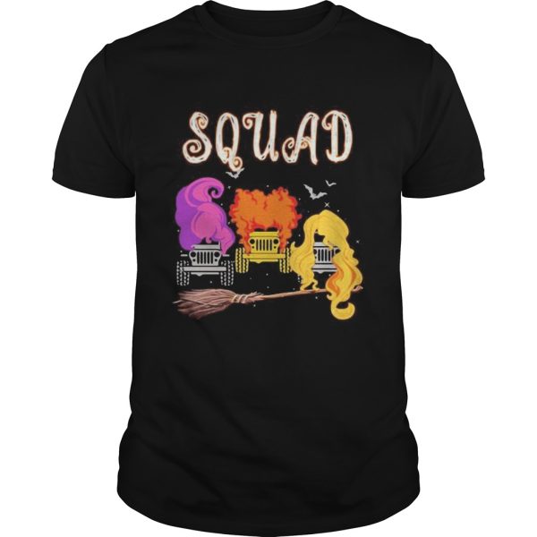 Hocus pocus witch squad truck shirt