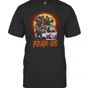 Horror Character Fear Us Halloween T-Shirt