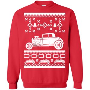 Hot Rod Ugly Christmas Sweater, hoodie, long sleeve, ladies tee