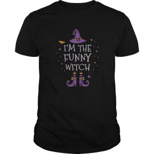 I’m The Funny Witch Halloween Matching Group Costume shirt
