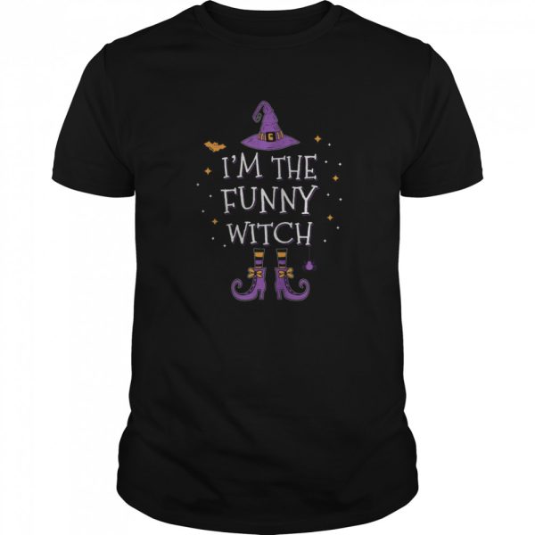 I’m The Funny Witch Halloween Matching Group Costume shirt