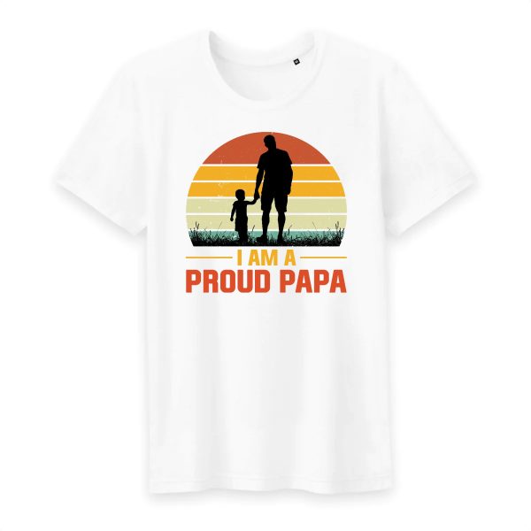 I Am A Proud Papa T-Shirt Design