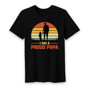 I Am A Proud Papa T-Shirt Design I Am A Proud Papa T-Shirt Design