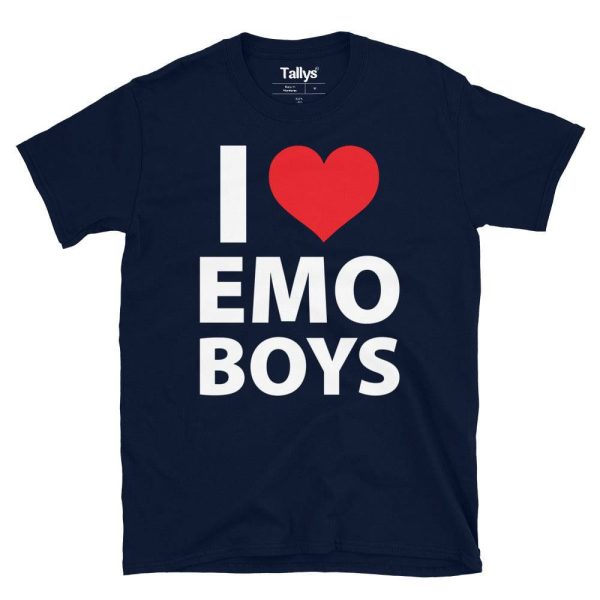 I Love Emo Boys T-Shirt