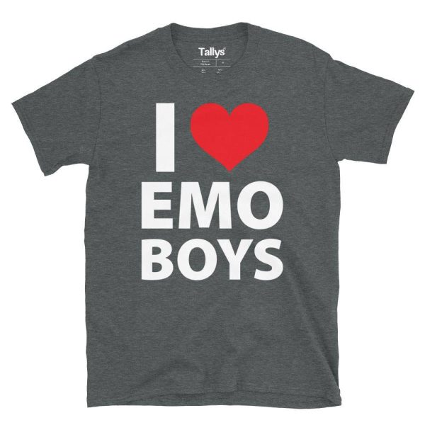 I Love Emo Boys T-Shirt