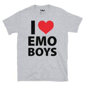 I Love Emo Boys T Shirt 5