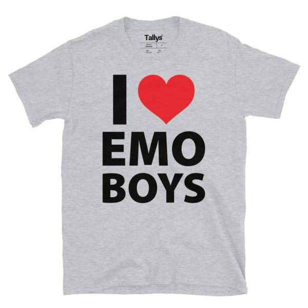 I Love Emo Boys T-Shirt