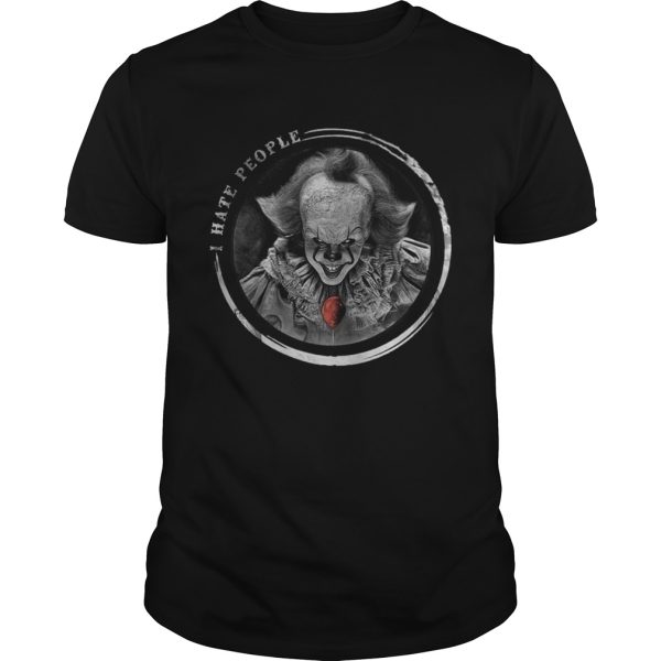 I hate people Pennywise Halloween shirt