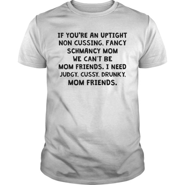 If you’re an uptight non cussing fancy schmancy mom we can’t be shirt