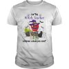 Im The Witch Teacher Everyone Warned You About Poison Apple Black Cat Halloween Gift Educator Schoo