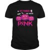 In October We Wear Pink Pumpkin Halloween Womens shirt