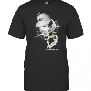 Jack Skellington Chevrolet Logo Halloween T-Shirt