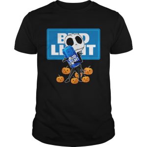 Jack Skellington hug Bud Light Halloween shirt