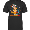 Jasmine Happy Hallothanksmas Halloween Thanksgiving Christmas T-Shirt